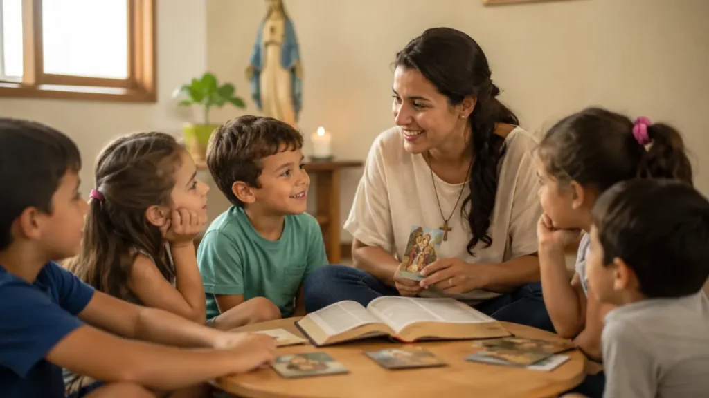 encontro de catequese infantil