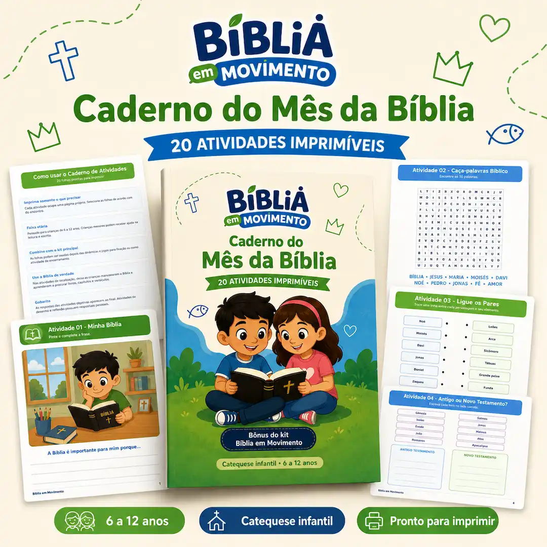 Caderno do Mês da Bíblia