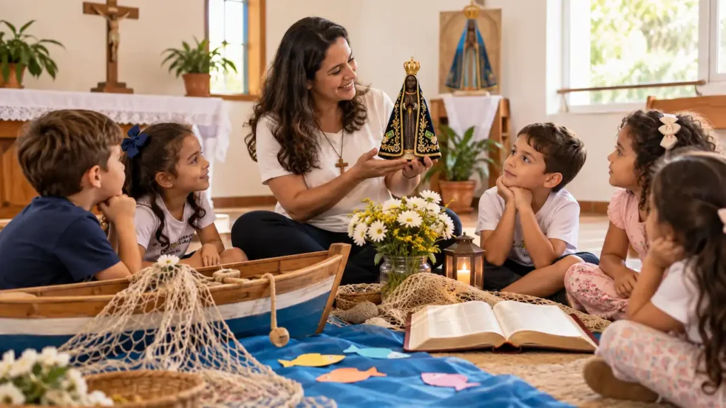 Veja como trabalhar Nossa Senhora Aparecida  na catequese