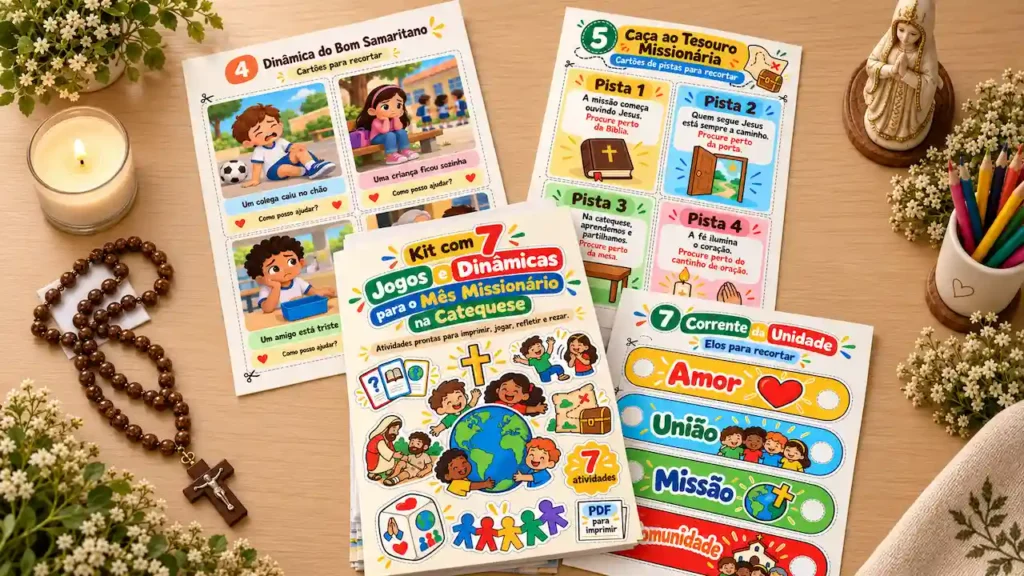 Jogos e Dinâmicas para o Mês Missionário na Catequese