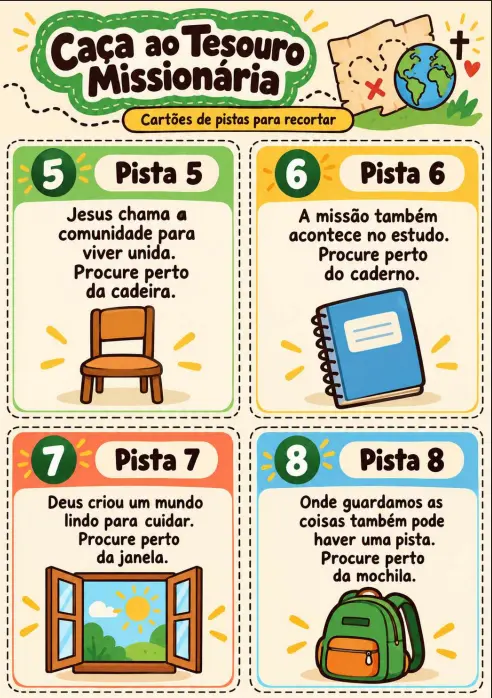 Caça ao Tesouro Missionária